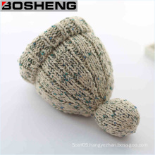 Women′s Winter Slouch Knitting Cap Warm Beanie Crochet Ski Hat